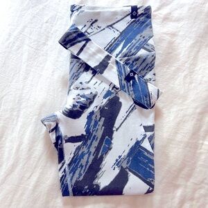 NWOT Organic Satva Cassie Capri Crop Legging Small with Matching Headband